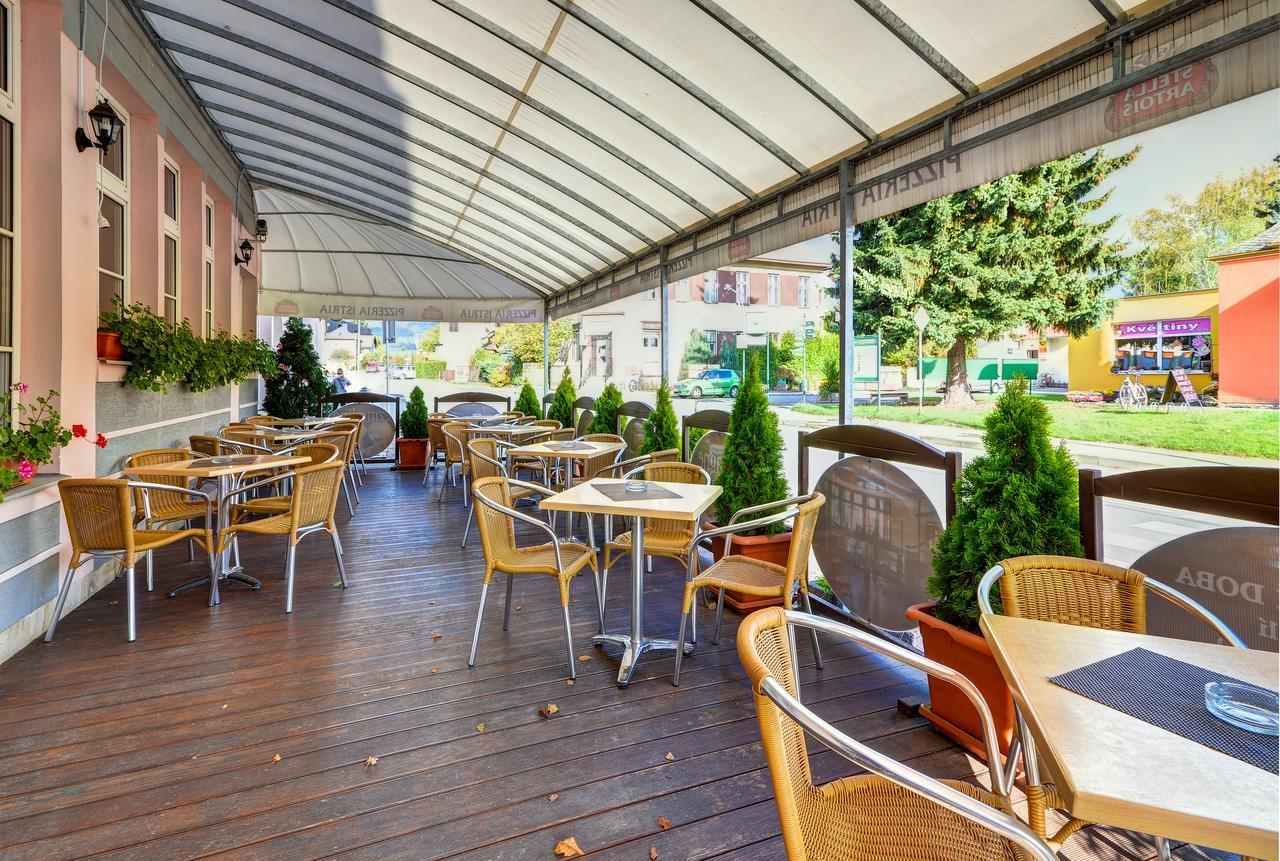 Hotel Pizzeria Istria Velké Losiny Exteriör bild